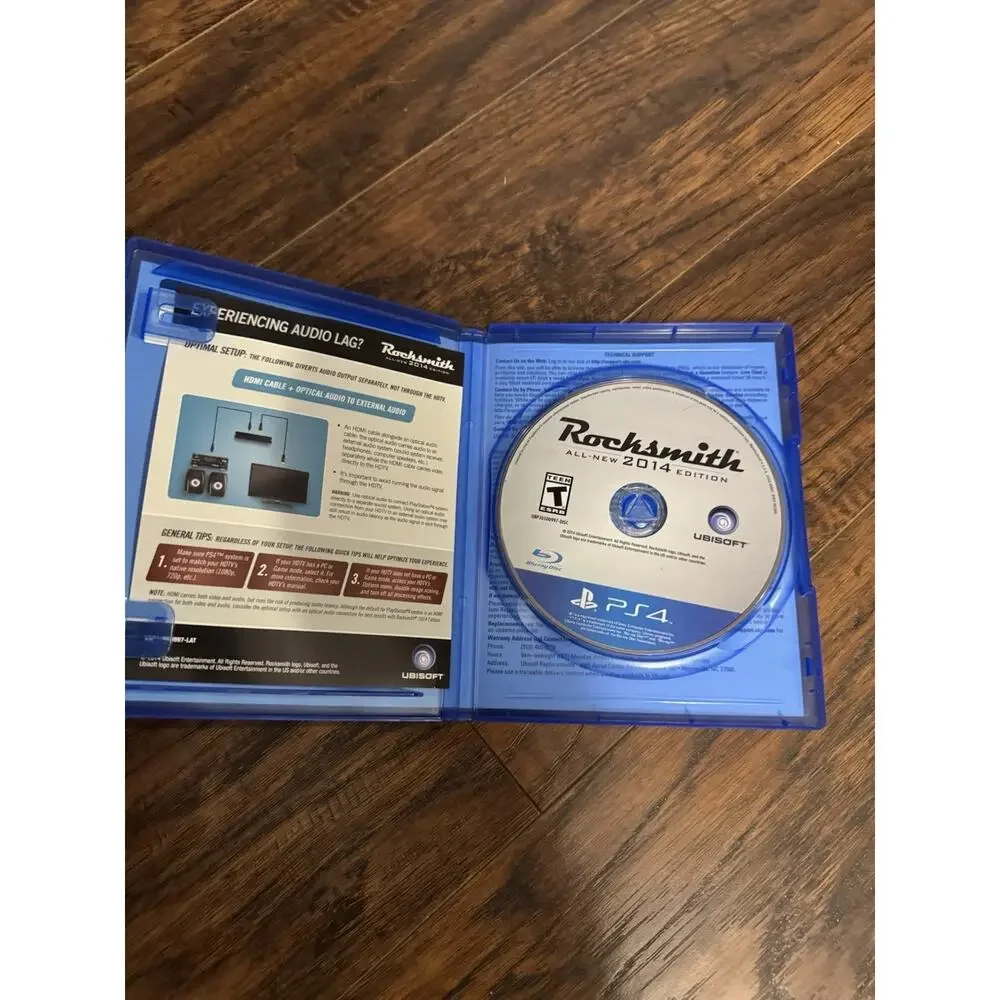 RockSmith 2014 Edition Sony PlayStation 4 Game Only No Manual